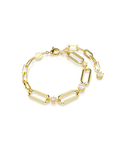 SWAROVSKI BRACCIALETTO CONSTELLA Infinito, Bianco, Placcato rodio