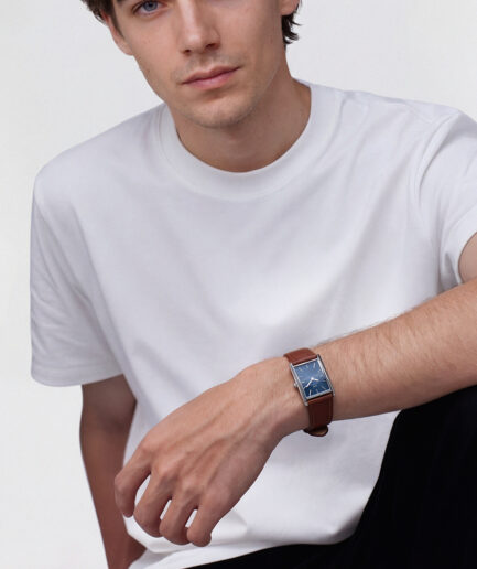 DANIEL WELLINGTON BOUND LIGHT BROWN ARCTIC GUILLOCHE’ SILER
